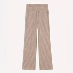 BA&SH Tamo pinstriped flannel straight-leg pants, XS